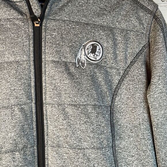 Cutter and Buck Gray Women’s Redskins Jacket, Ladies large NFL coat - Picture 2 of 10